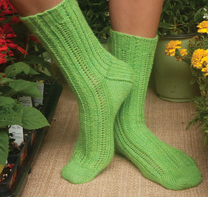 Nana's Garden Socks