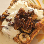 Banans Foster Bread Pudding